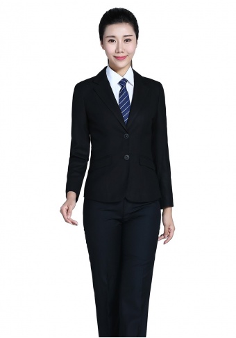 女士二粒扣职业装