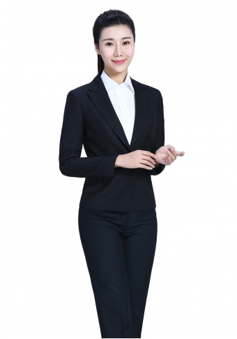 女士一粒扣职业装