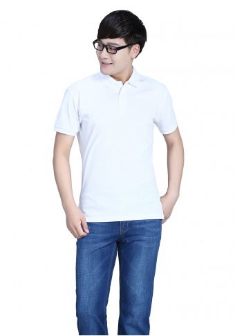 反面双纱POLO衫T恤