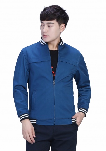 商务春秋涤棉纱卡长袖工作服