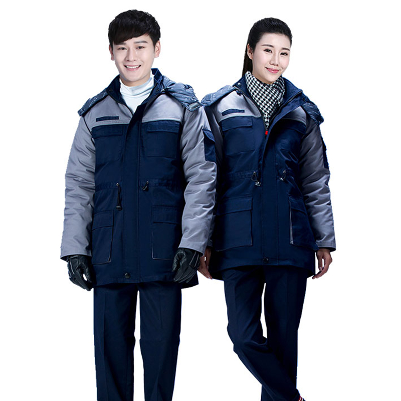 可拆卸加厚防寒防静电棉服01MF-5